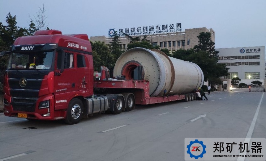 河南鄭礦機(jī)器內(nèi)蒙古Φ3.8×11.5m大型球磨機(jī)項目